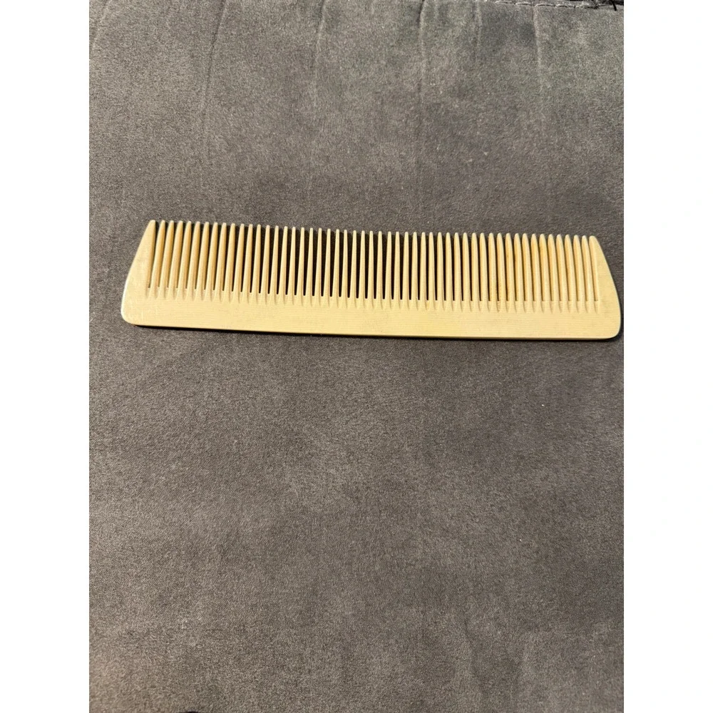 Vintage Natural Hair Comb Classic Dressing Comb Fine Tooth Wood Grooming